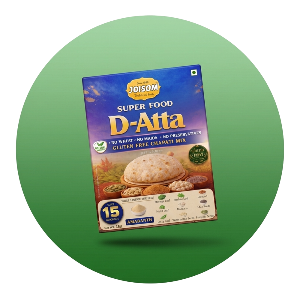 Superfood D-Atta gluten free chapati flour healthy mix
