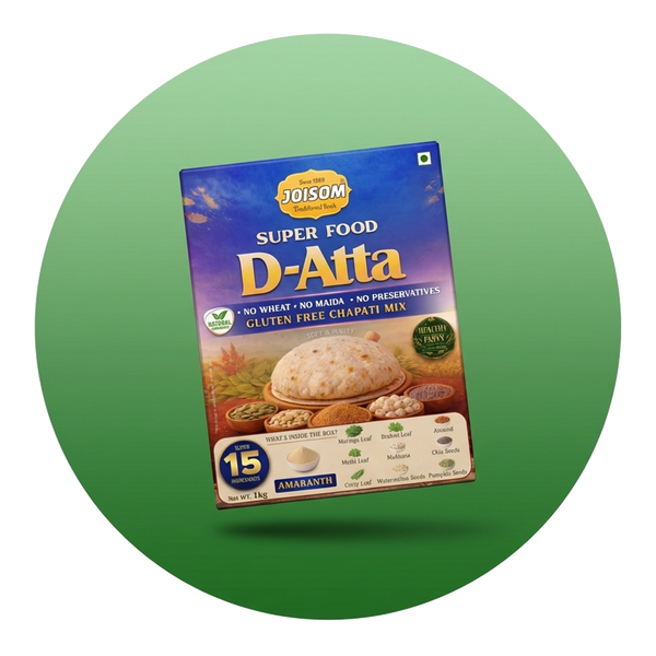 Superfood D-Atta gluten free chapati flour healthy mix