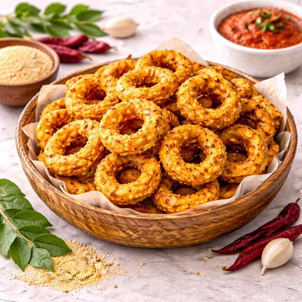 Foxtail Millet Kodubale