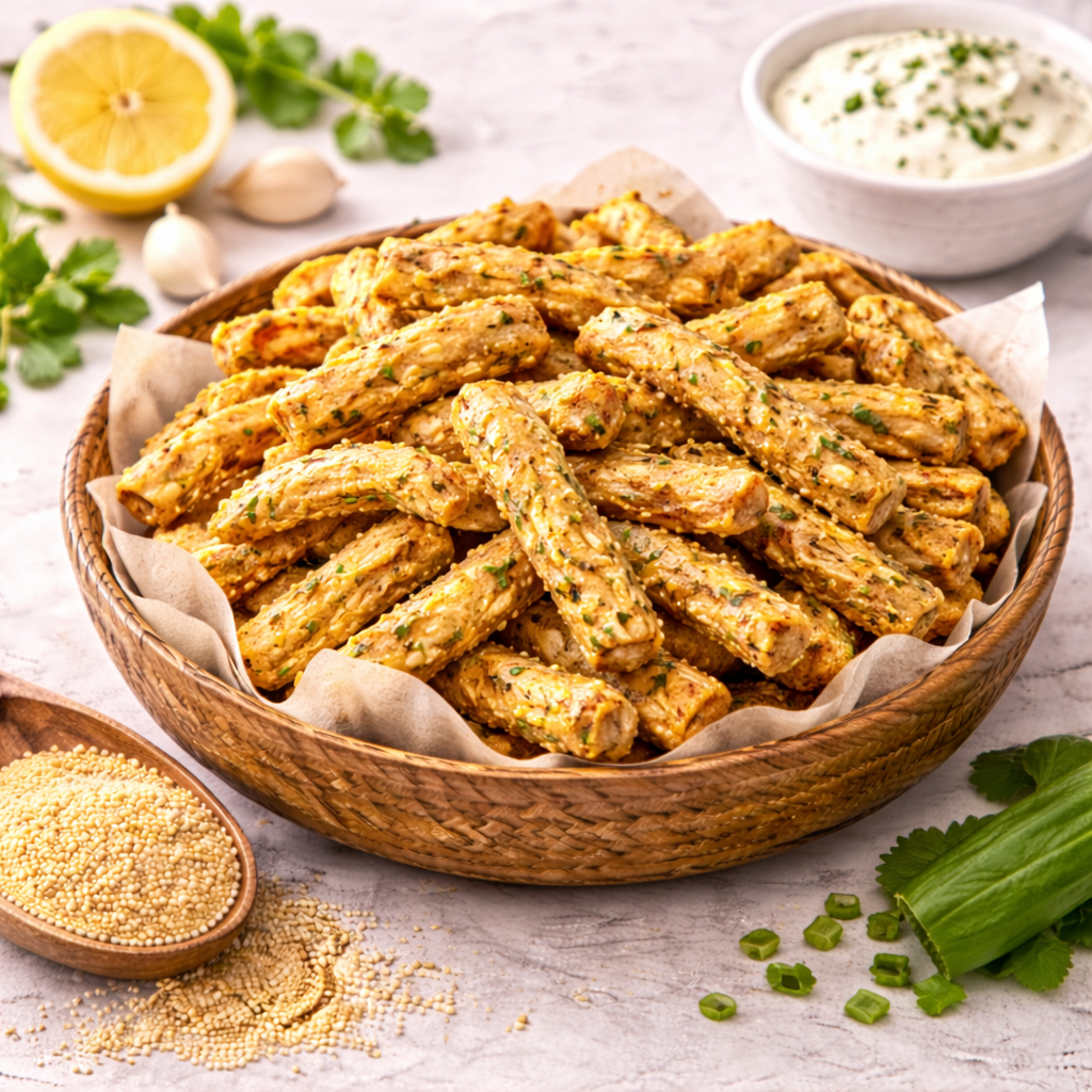 Little Millet Cream & Onion Sticks