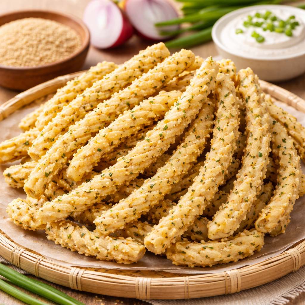 Little Millet Cream & Onion Chakli