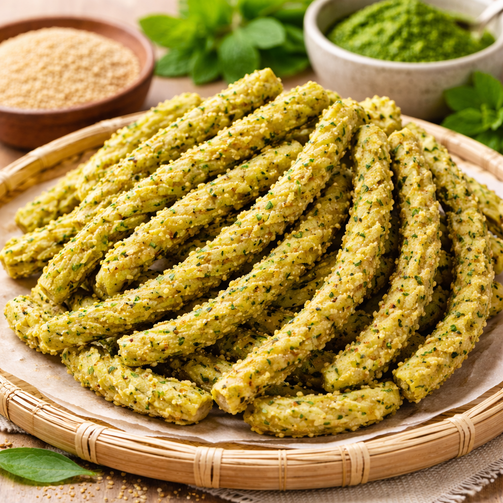 Proso Millet Mint Chakli