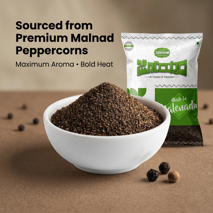 Malnad Pepper Powder (250 g) — Freshly Ground Black Pepper from the Western Ghats