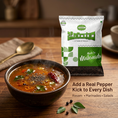 Malnad Pepper Powder (250 g) — Freshly Ground Black Pepper from the Western Ghats