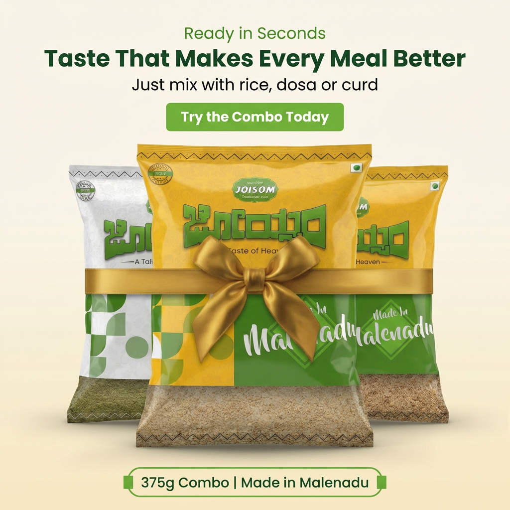 Amaranth Seeds Nuts + Flax Moringa + Amaranth Chutney Powder Combo | Joisom | 3 Pack (375g)