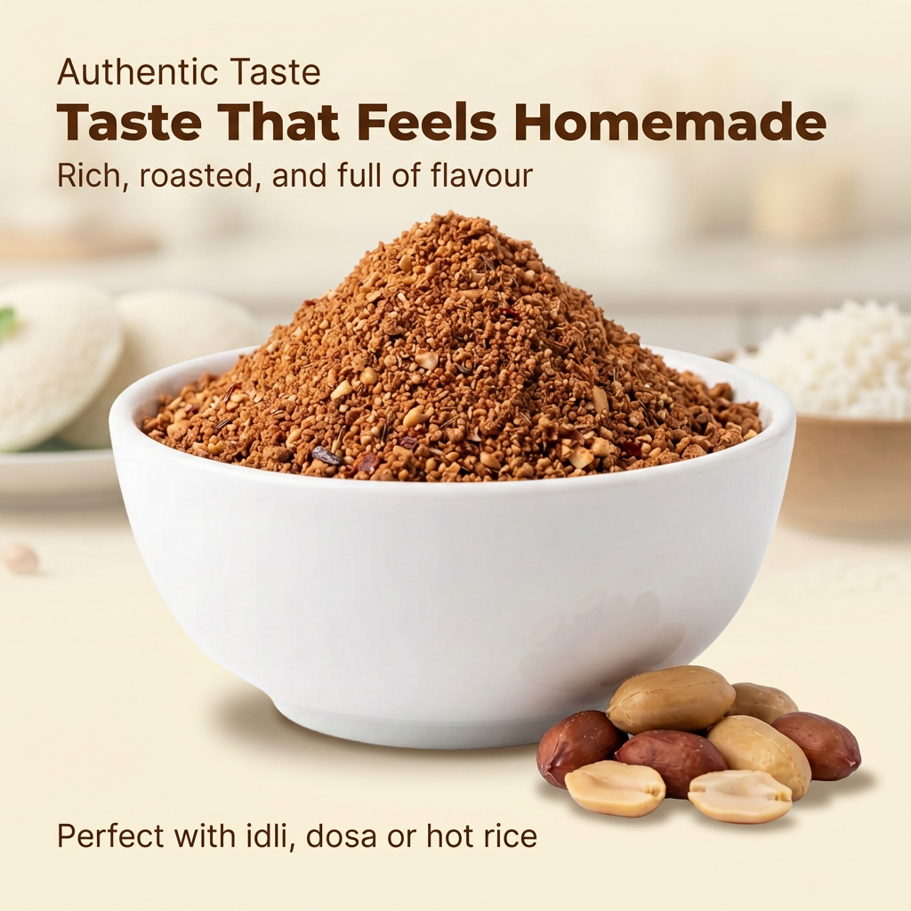 Amaranth Flax Moringa + Chia Foxnut + Classic Chutney Powder Combo | Joisom | 3 Pack (375g)