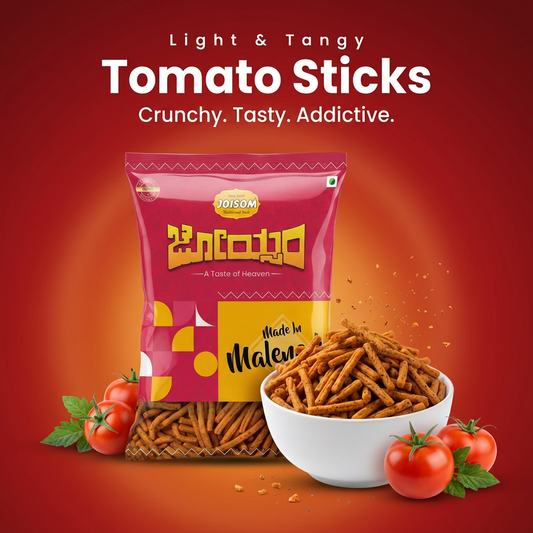 Snacks Combo 2 - Amaranth Tomato Sticks + Peri Peri Chakli | Pack of 2 (300g)