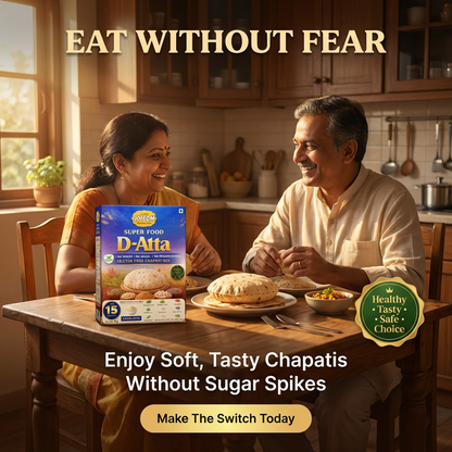 D-Atta | Amaranth-Based Multigrain Flour for Diabetic & Health-Conscious | Joisom | 1 kg