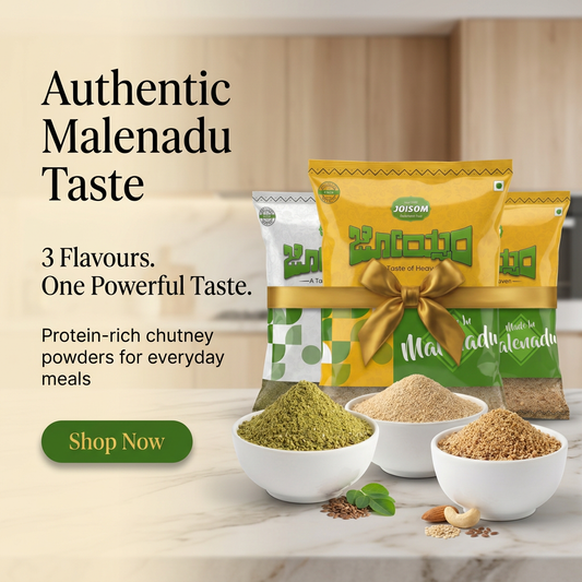 Amaranth Seeds Nuts + Flax Moringa + Amaranth Chutney Powder Combo | Joisom | 3 Pack (375g)